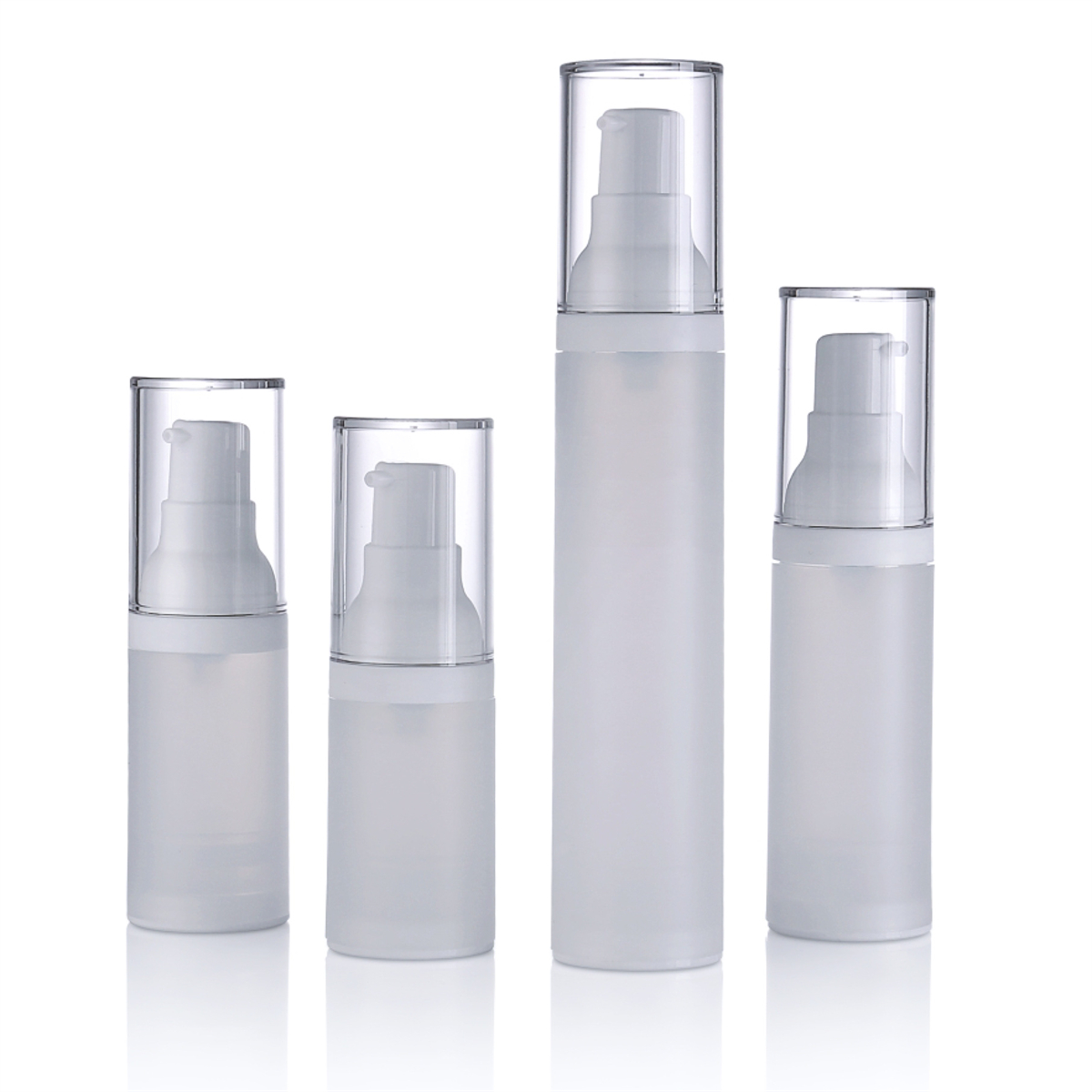 15ml 20ml 30ml 50ml buzlu masaüstü havasız şişe pp emülsiyon şişesi sprey ince sis masa şişesi l13