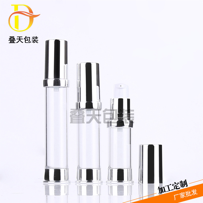 Ningbo Üreticisi Vakum Losyon Şişesi Kozmetik Ambalaj Ürünleri Yapar 15 20 30ml Losyon Dispenser