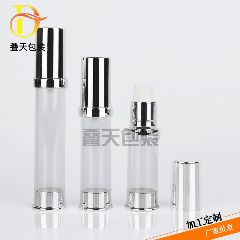 5ml 10ml 15ml Losyon Vakum Şişe Essen Şişesi Kozmetik Losyon Alt Şişe